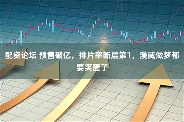配资论坛 预售破亿，排片率断层第1，漫威做梦都要笑醒了